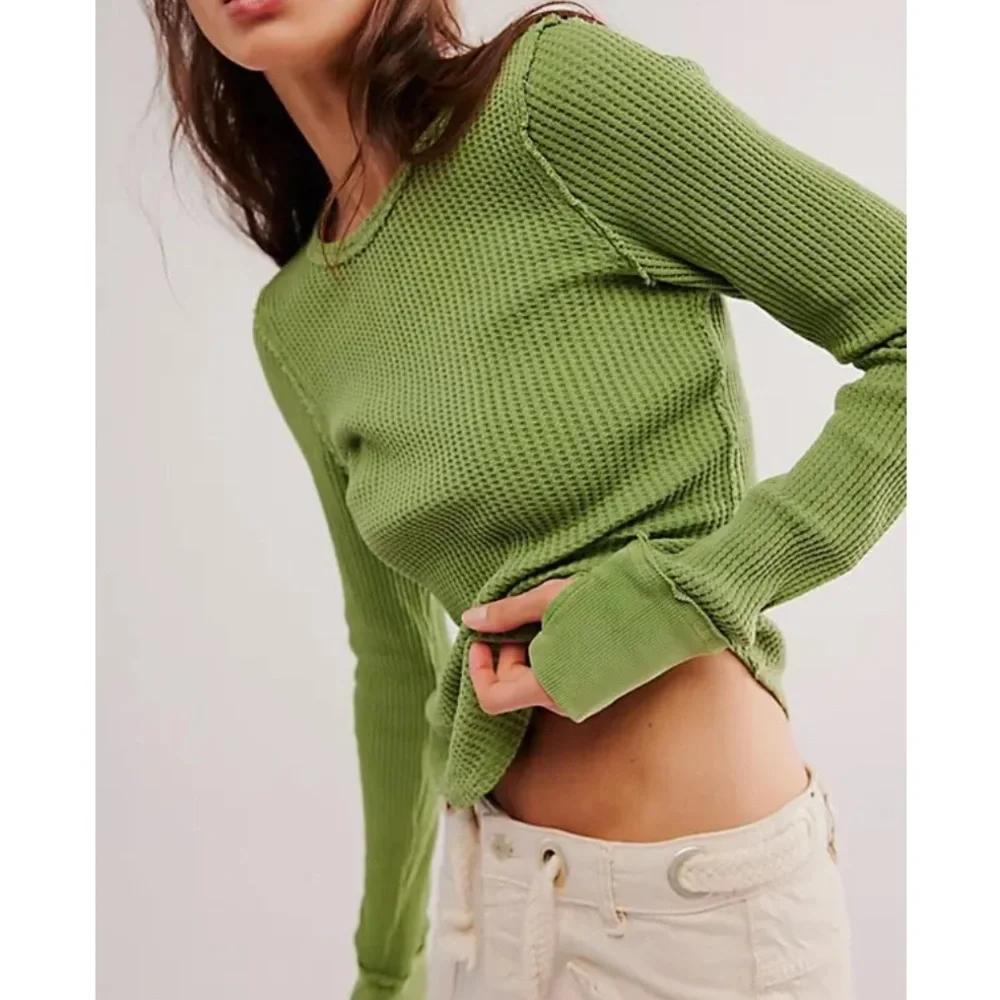 NWOT Roll With It thermal by We The Free from Free People in size XS